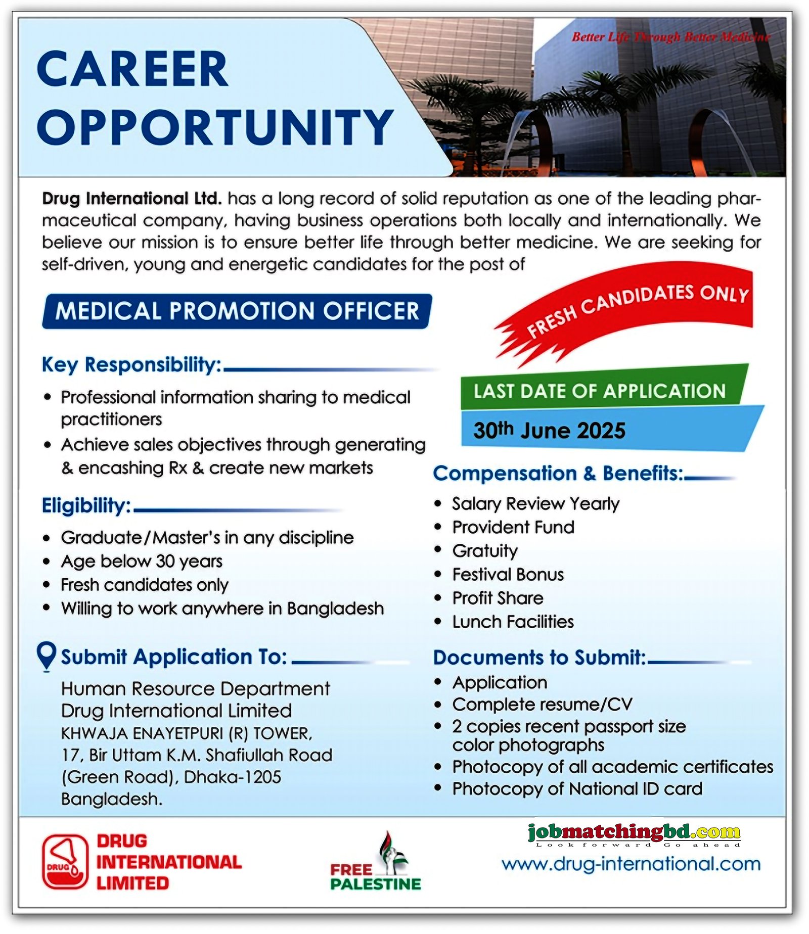 Pharma Job