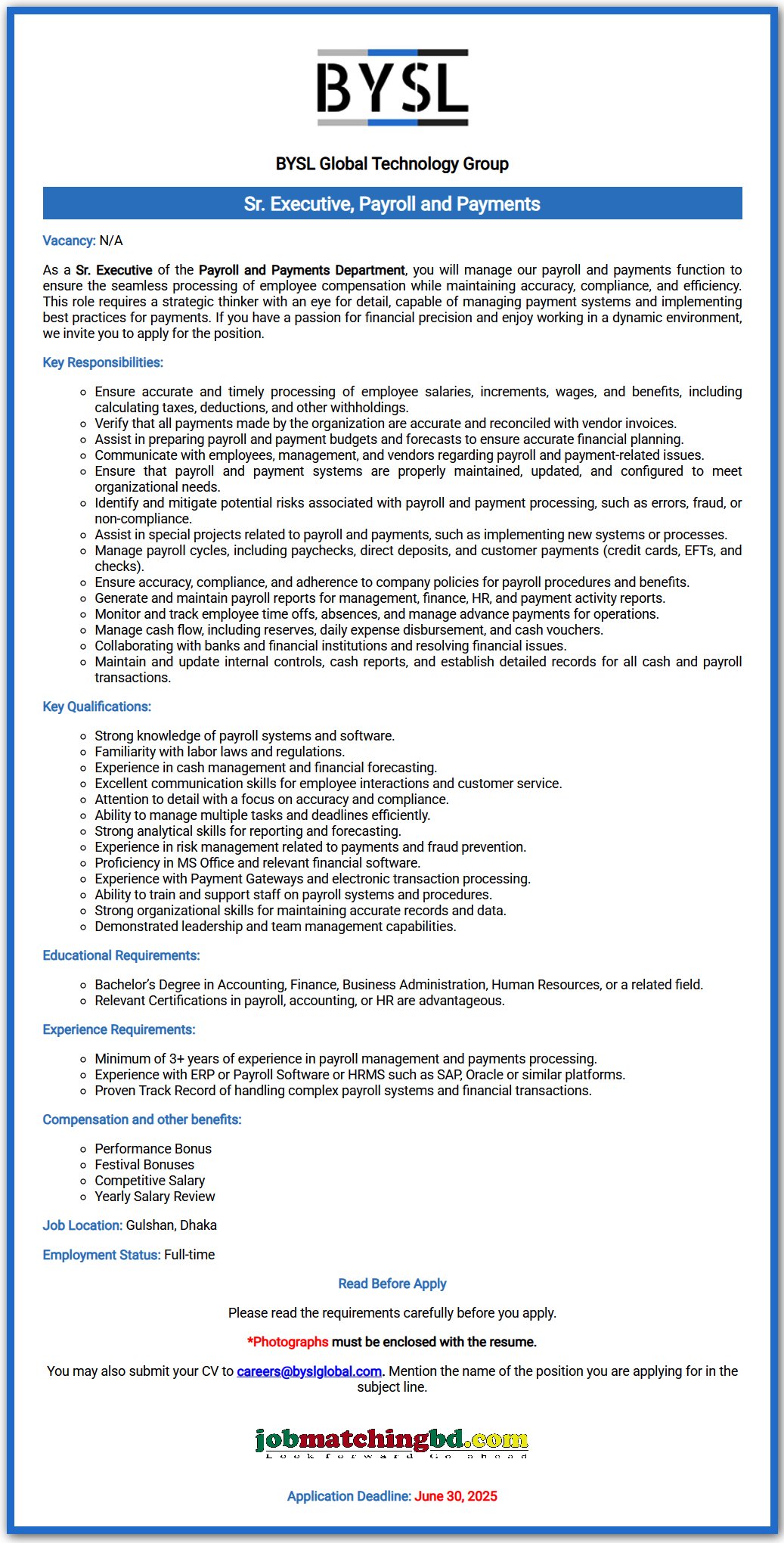 Garments Job in Dhaka