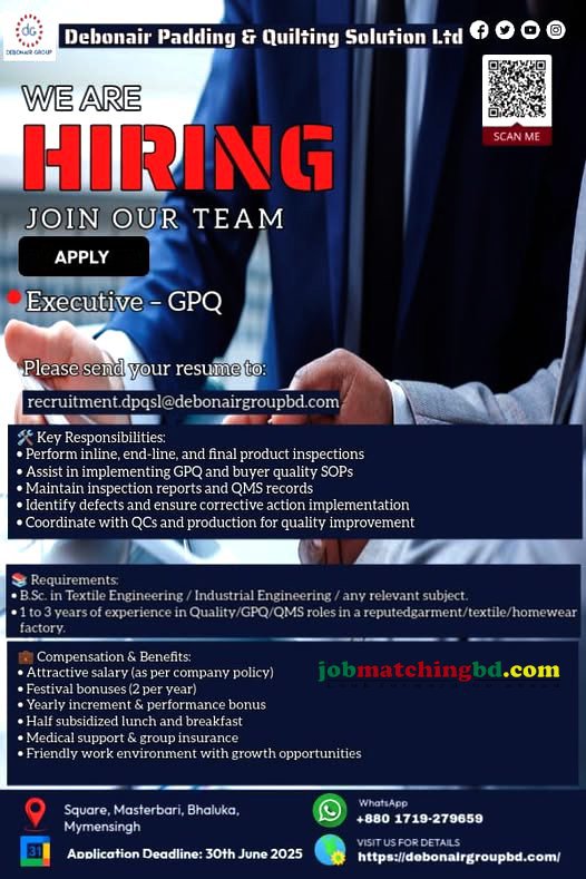 Garments Job Circular