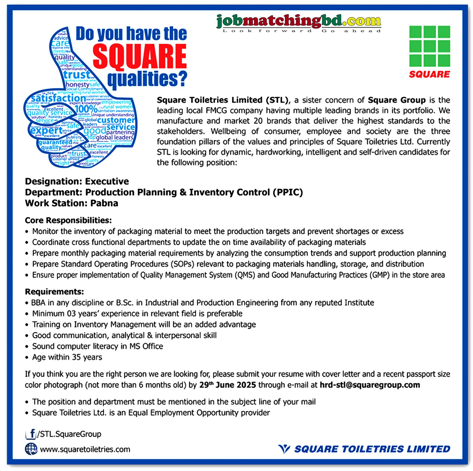 Pharmaceutical job in Bangladesh