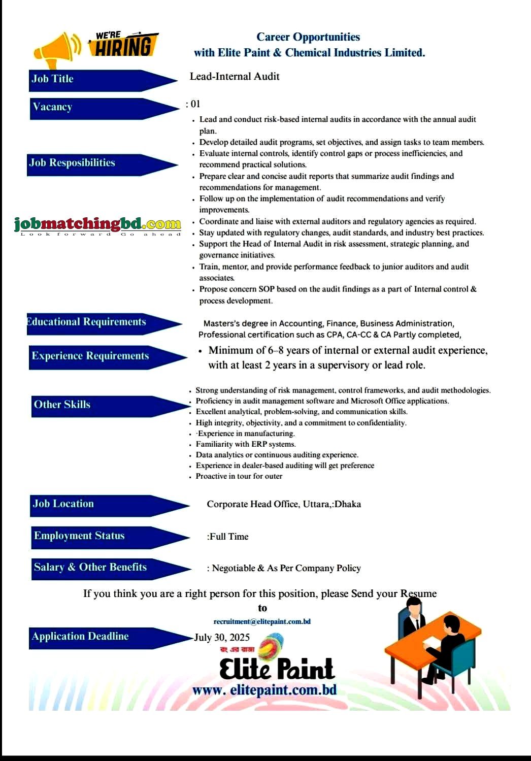 Lead auditor Jobs 