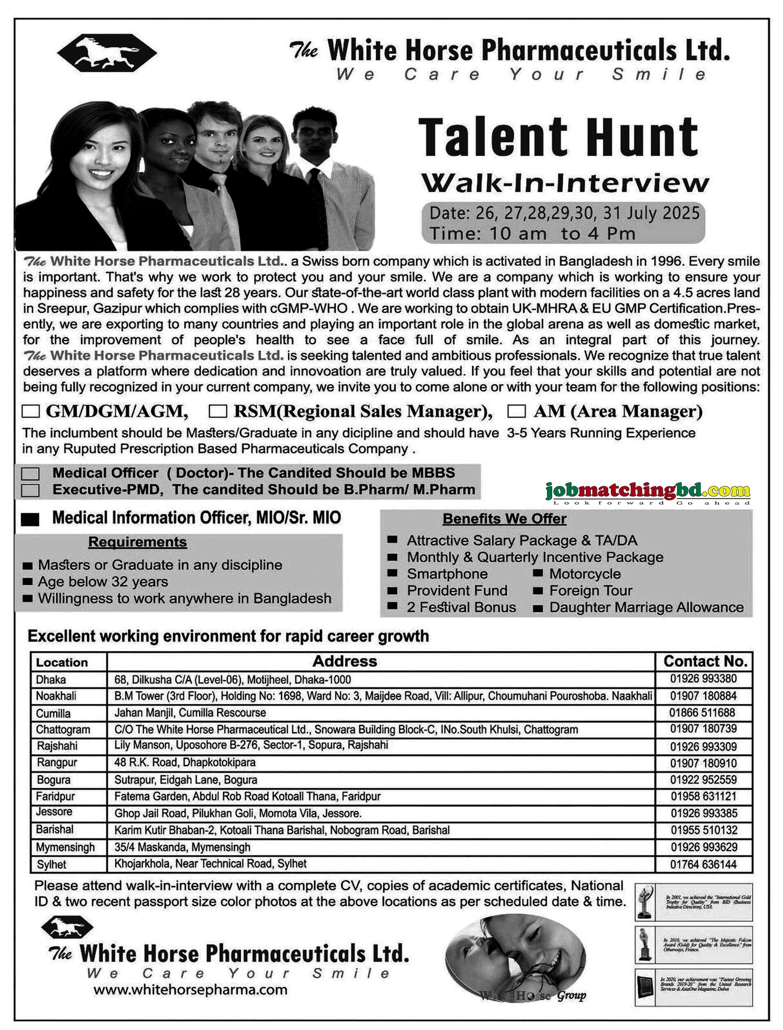 Pharma Job BD