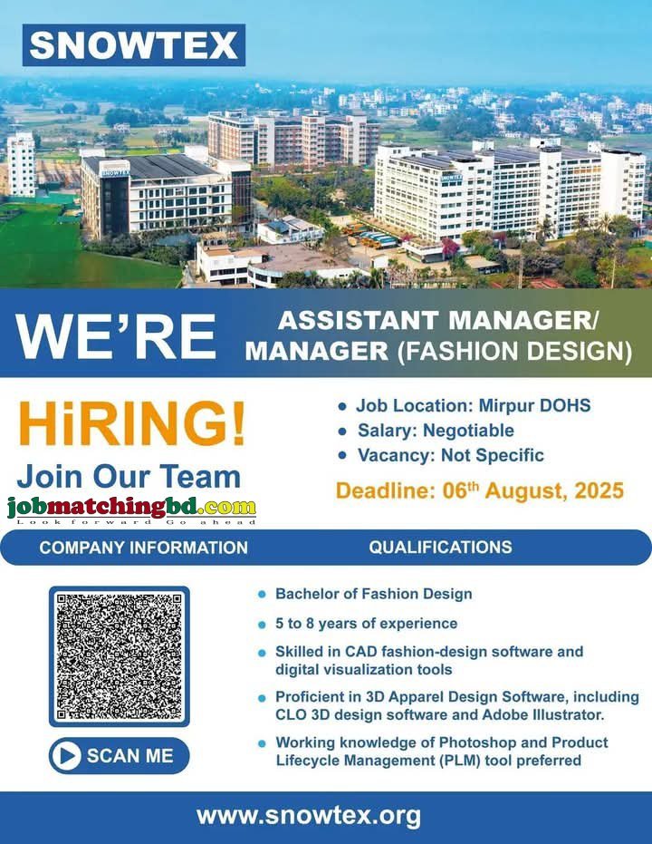 Garments Job in Dhaka