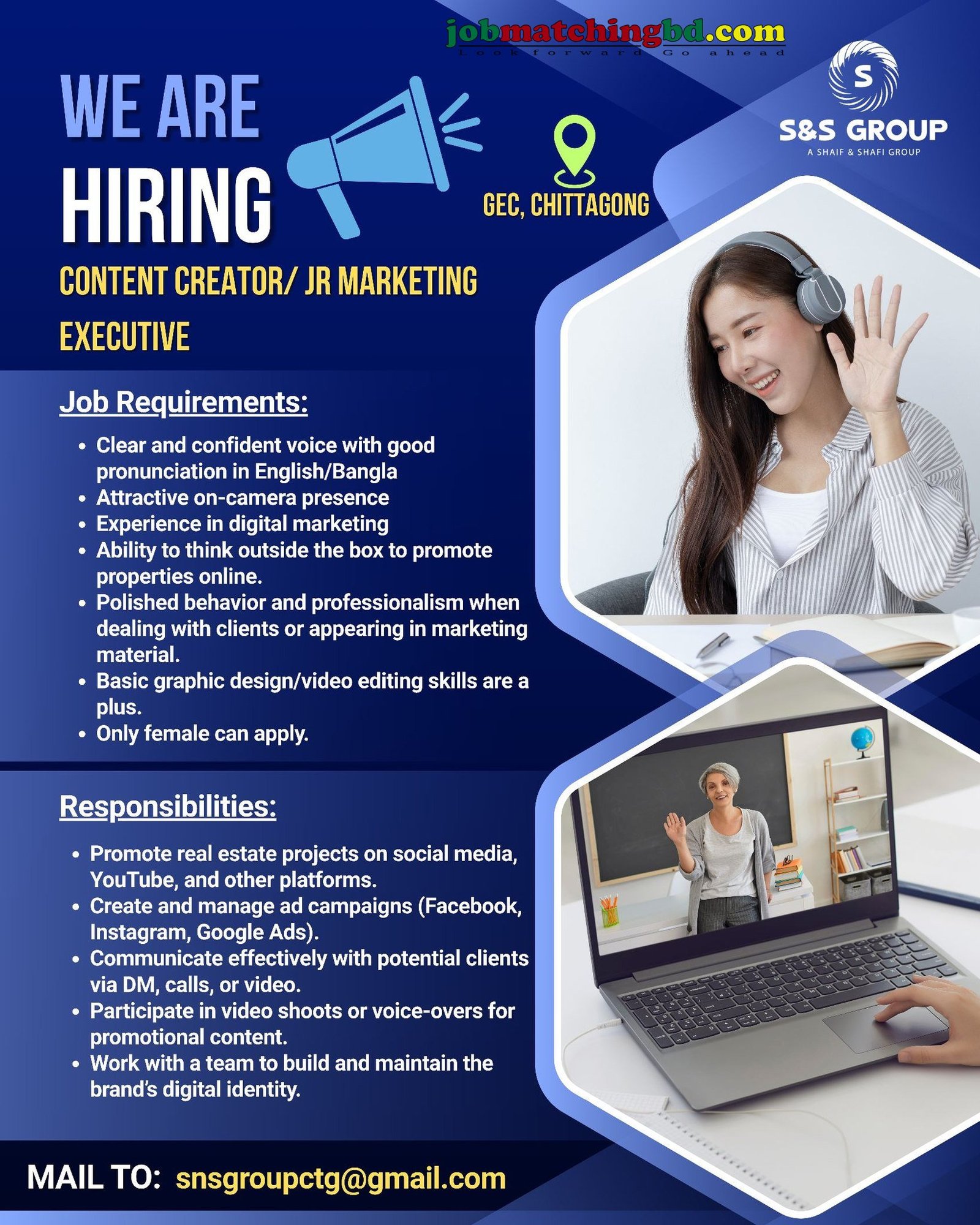 Marketing Job in Chittagong
