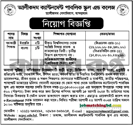 Teacher Job