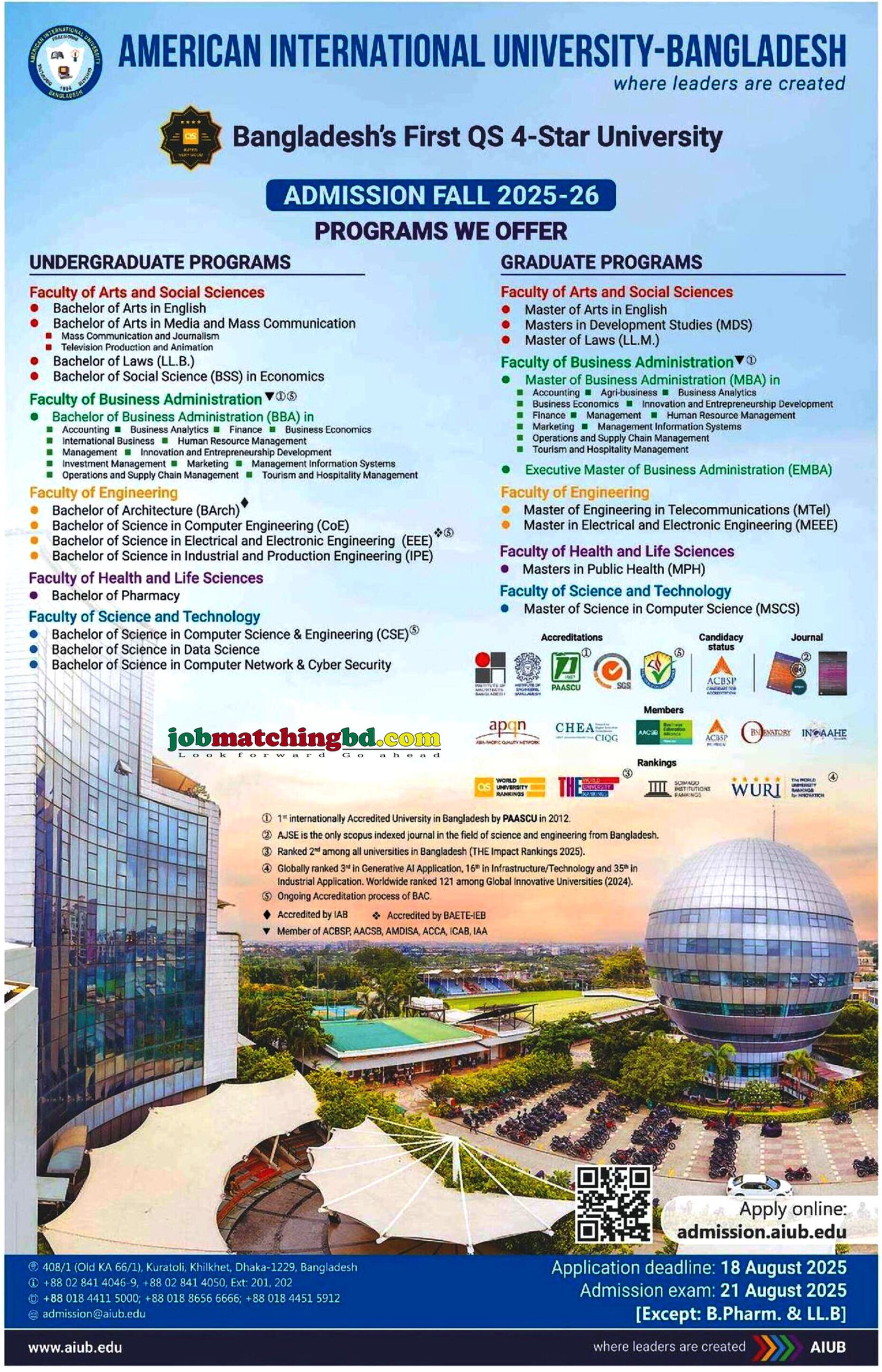 AIUB Admission