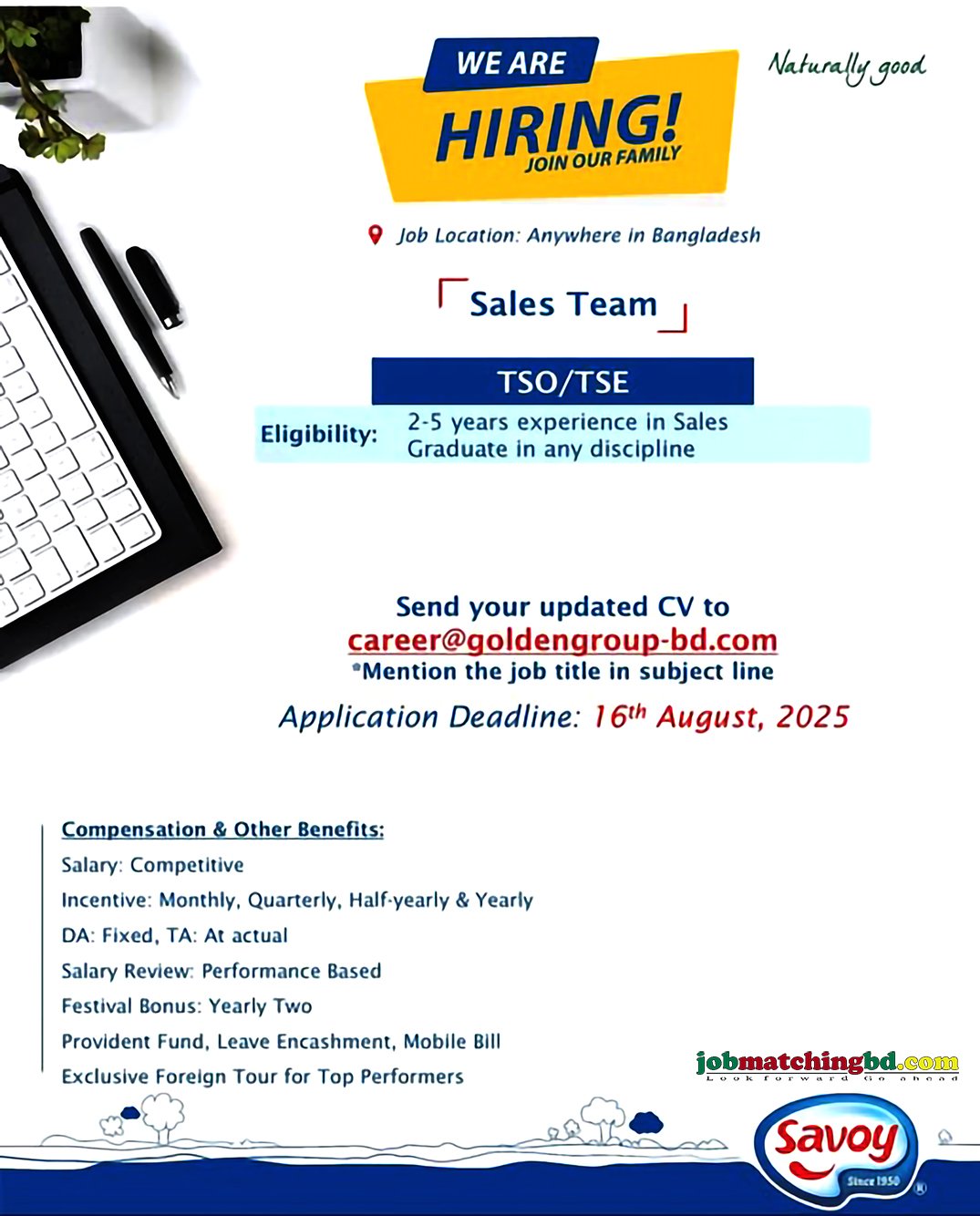 Sales and Marketing Job