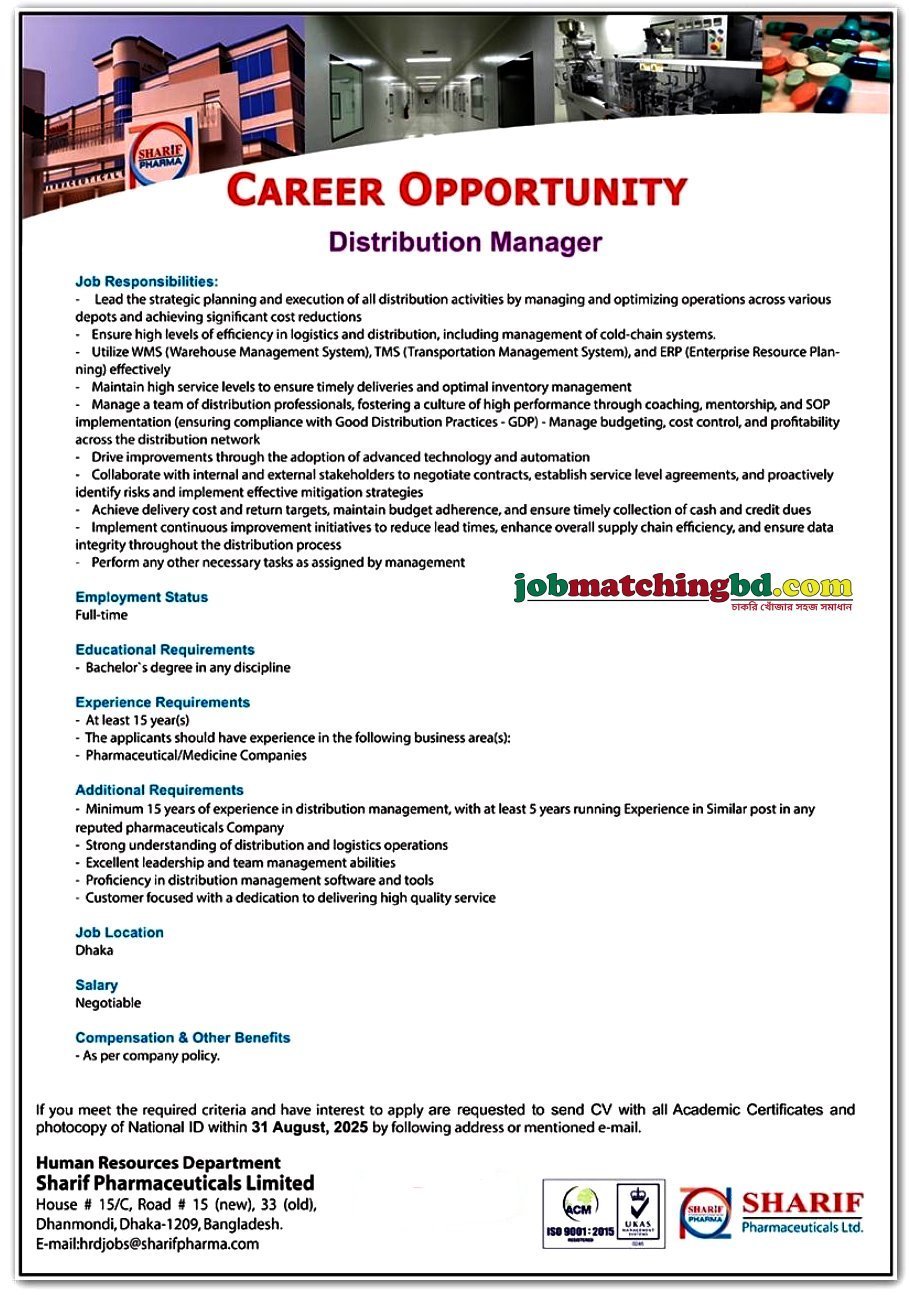 Pharmaceutical Jobs