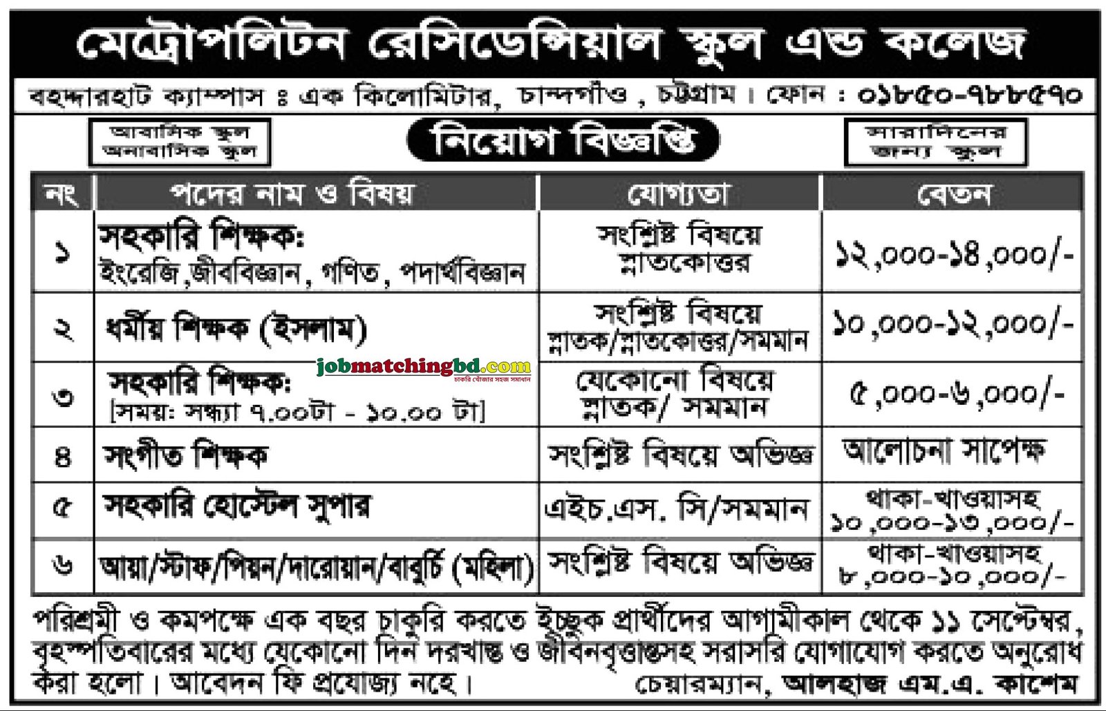 Education and Training Jobs