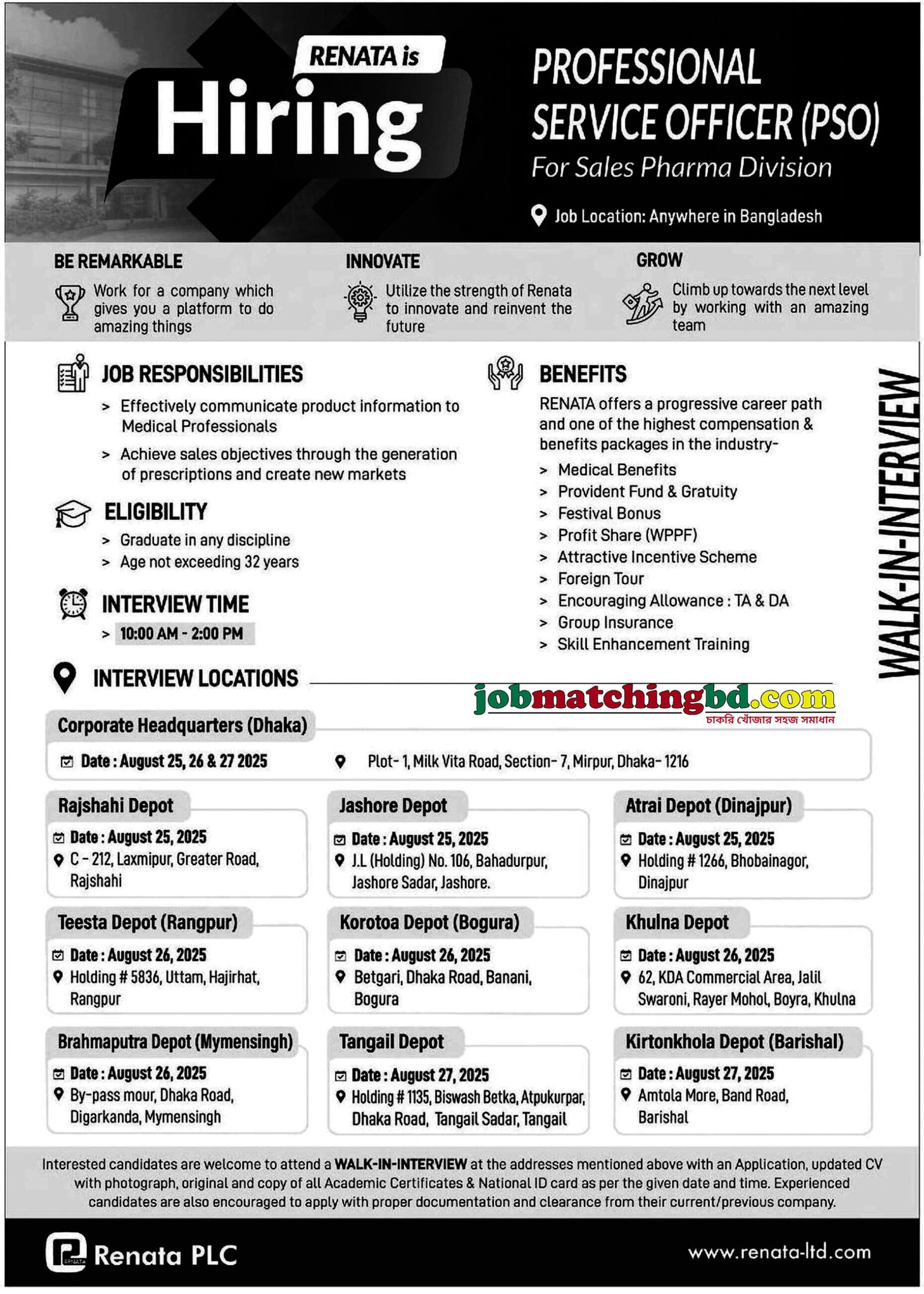 Pharma Job in BD