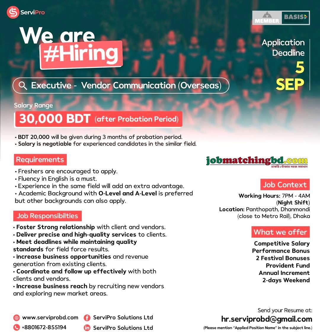 Customer Support Job