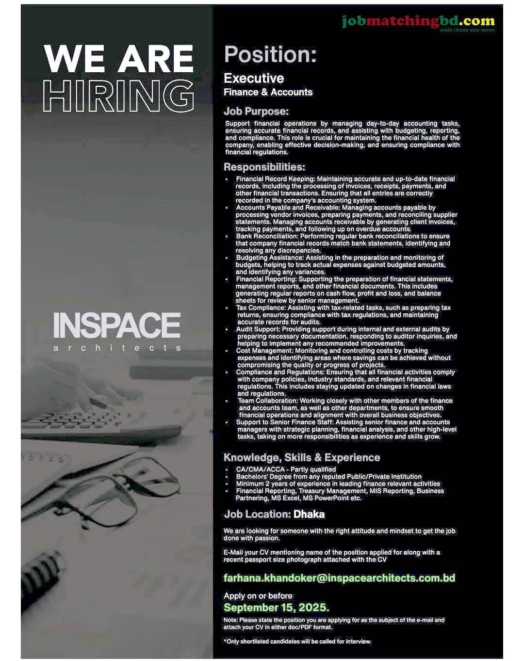 Accounts and Finance Jobs
