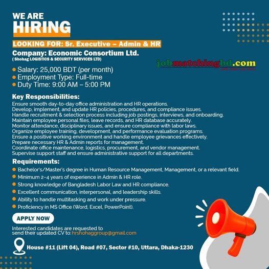 HR Executive Jobs