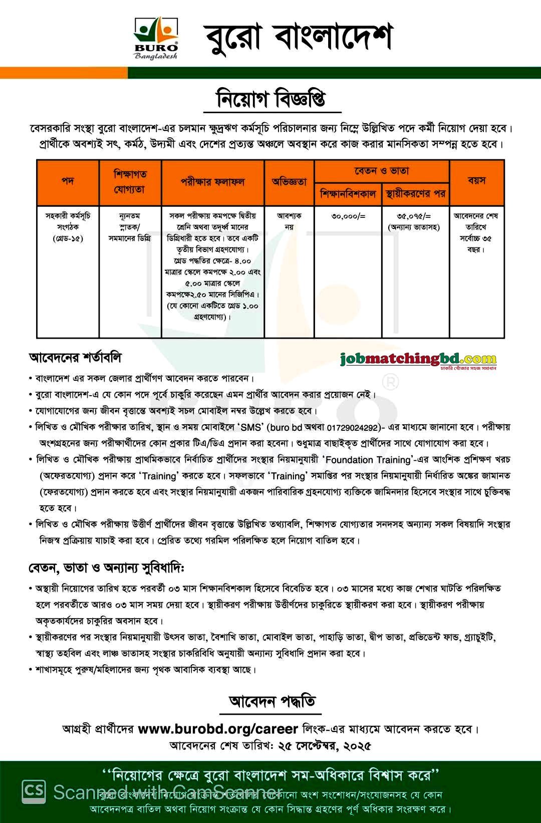 Ngo Jobs in Dhaka