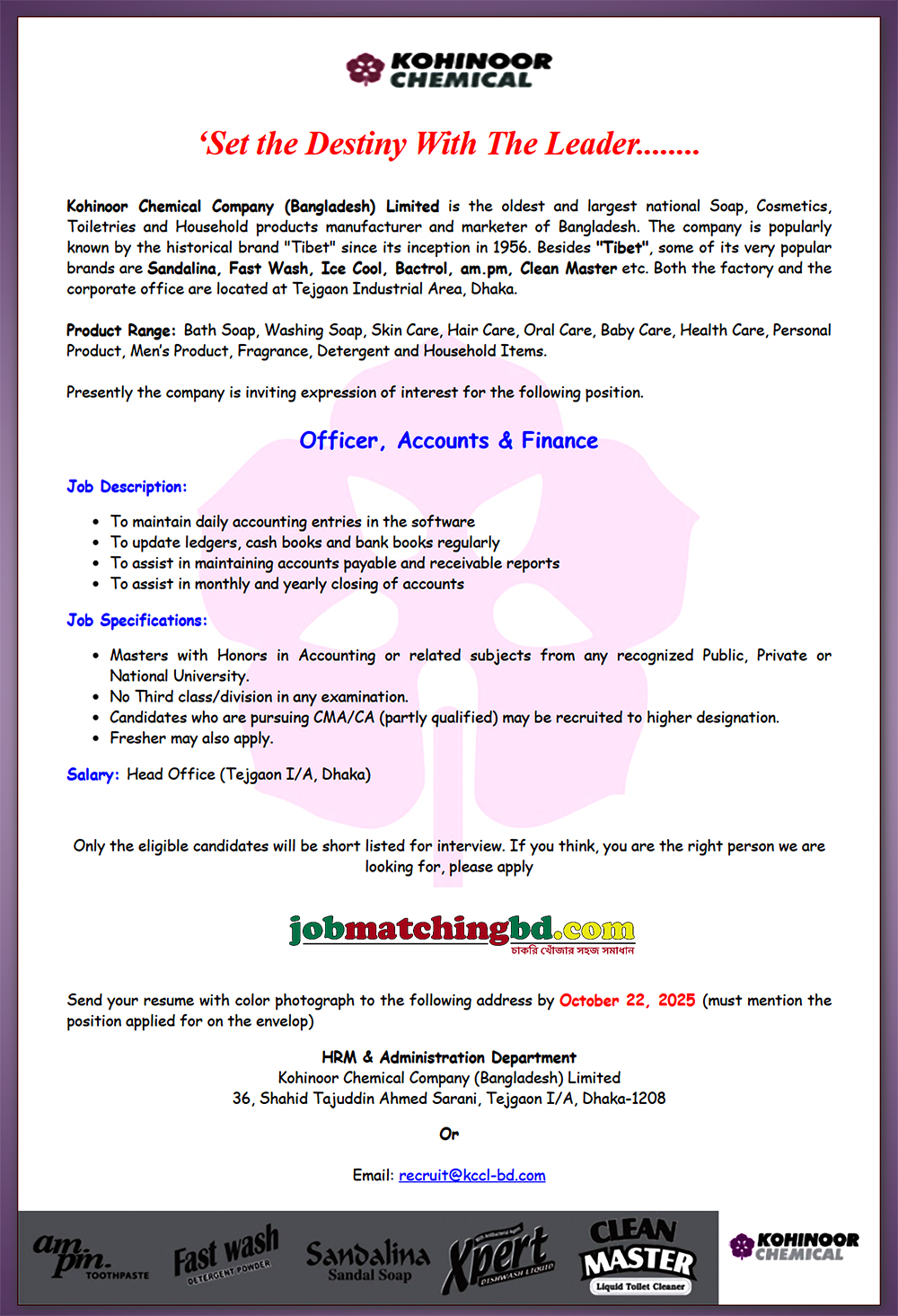 Accounts Finance Jobs