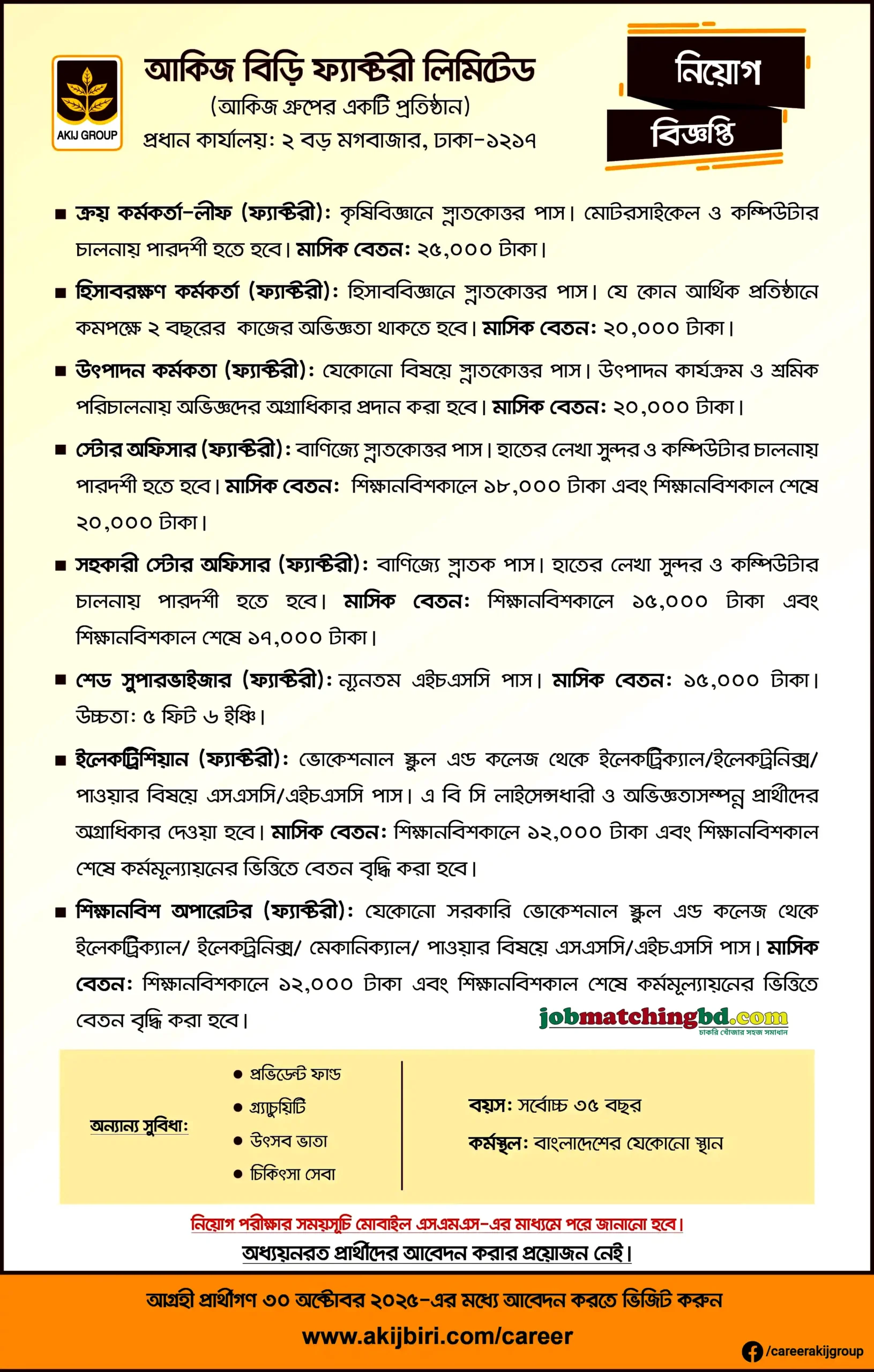 Accounting jobs in Bangladesh