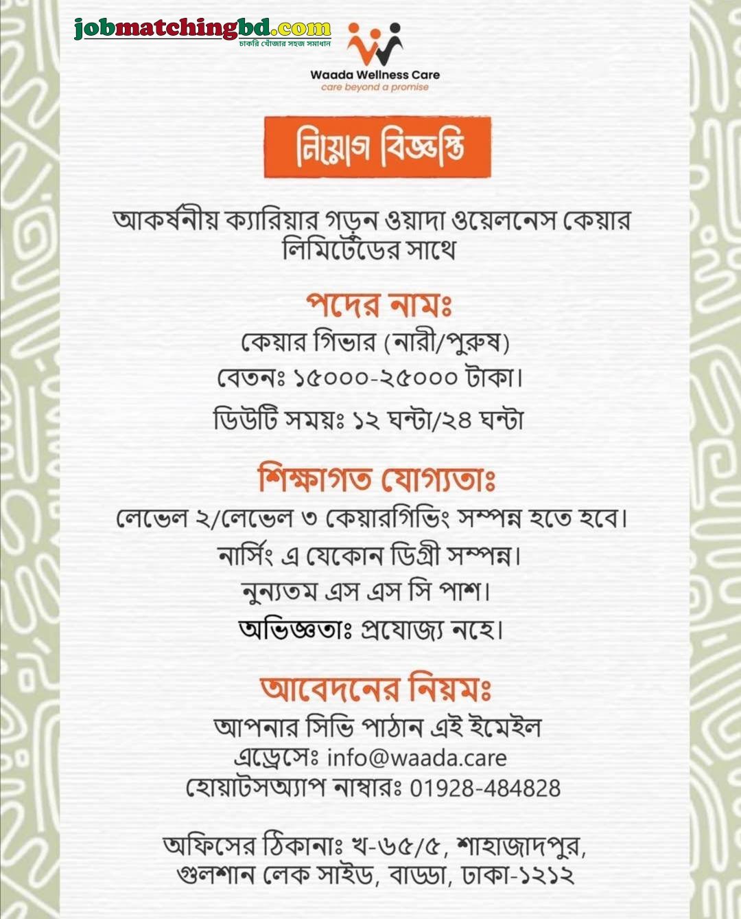 Medical Jobs in Dhaka