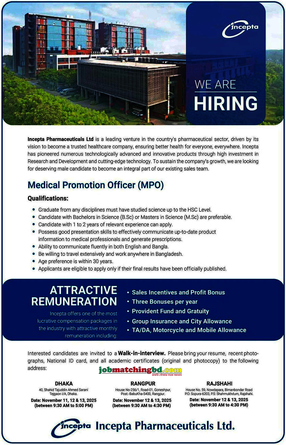 Pharmaceutical Jobs in BD