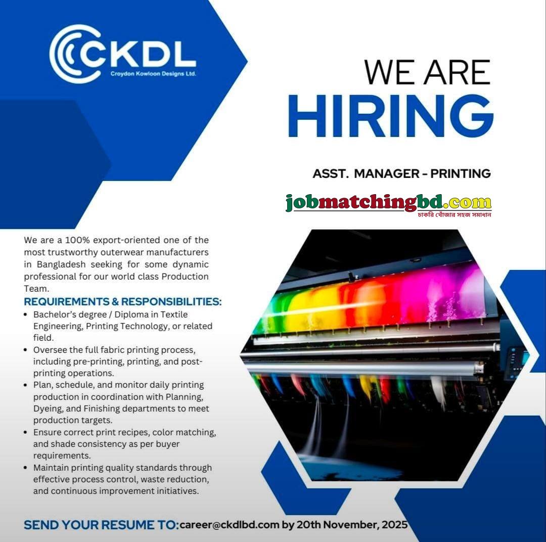 Garment Jobs in Bangladesh