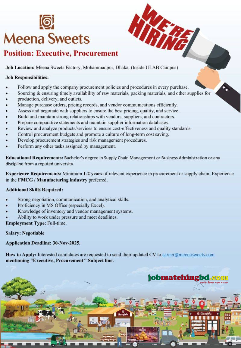 Supply Chain job