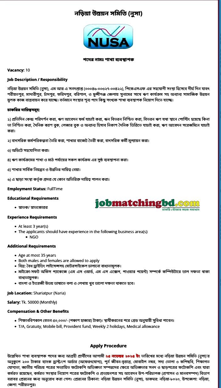 Ngo Development Jobs