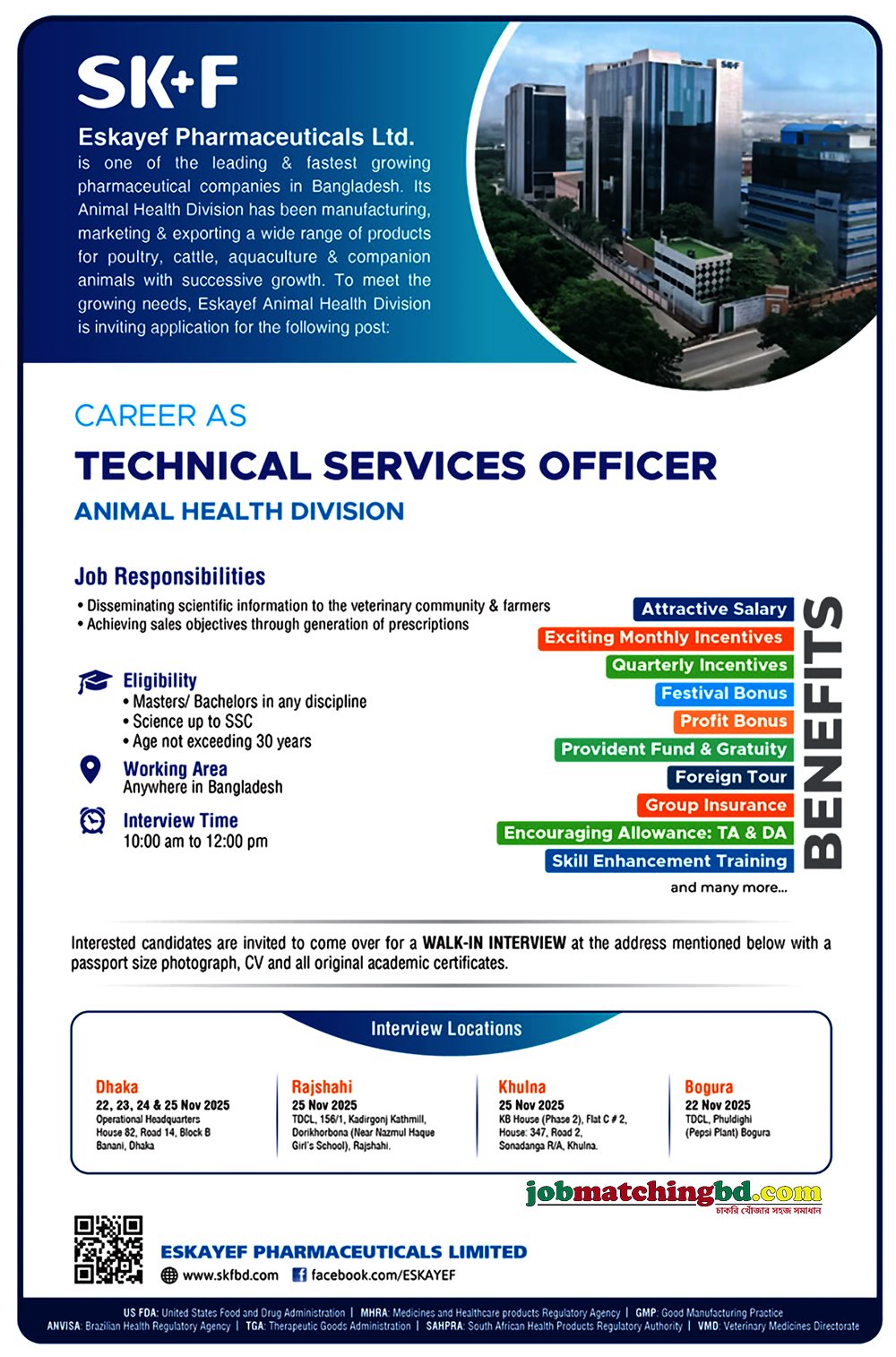 Pharmaceutical Job in Bangladesh