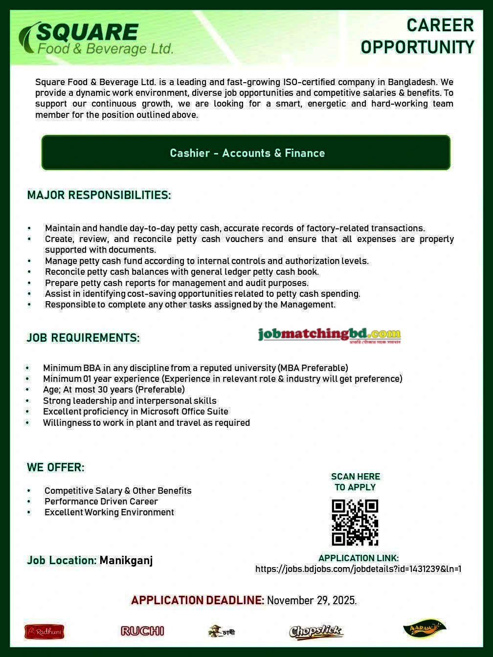 Accounting Jobs in Bangladesh