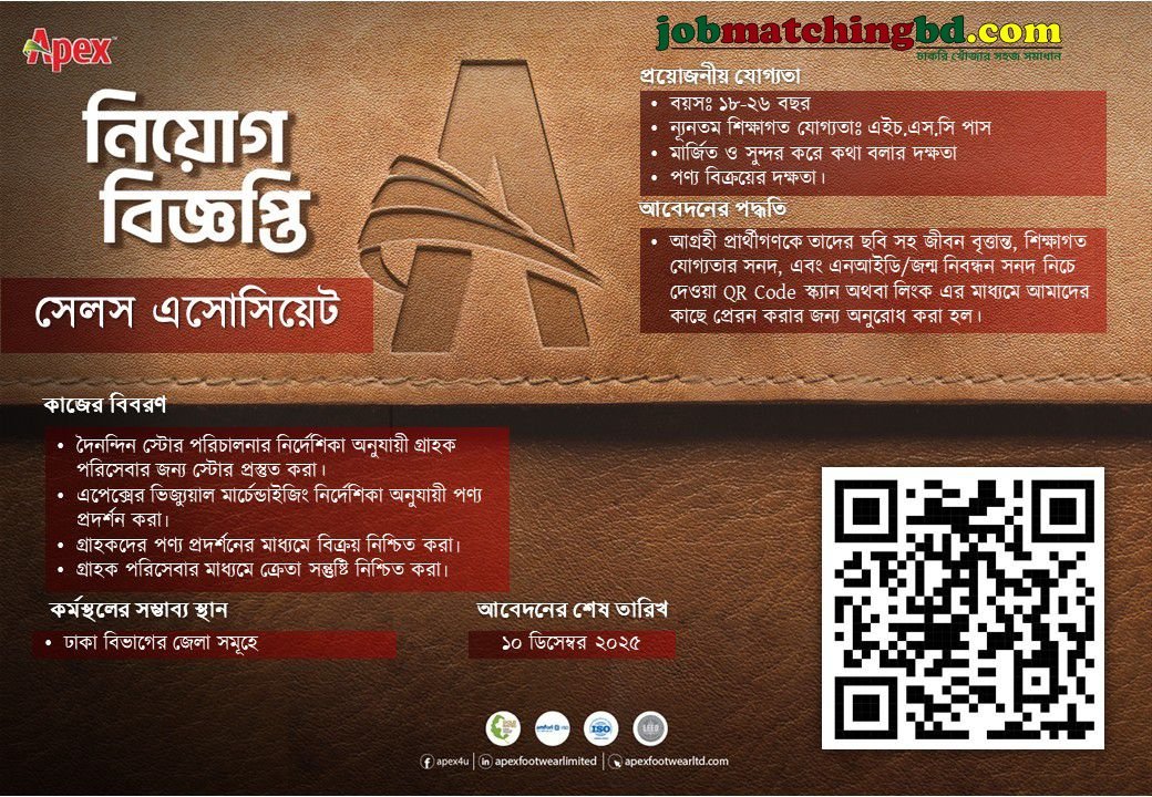 Sales Job in Bangladesh
