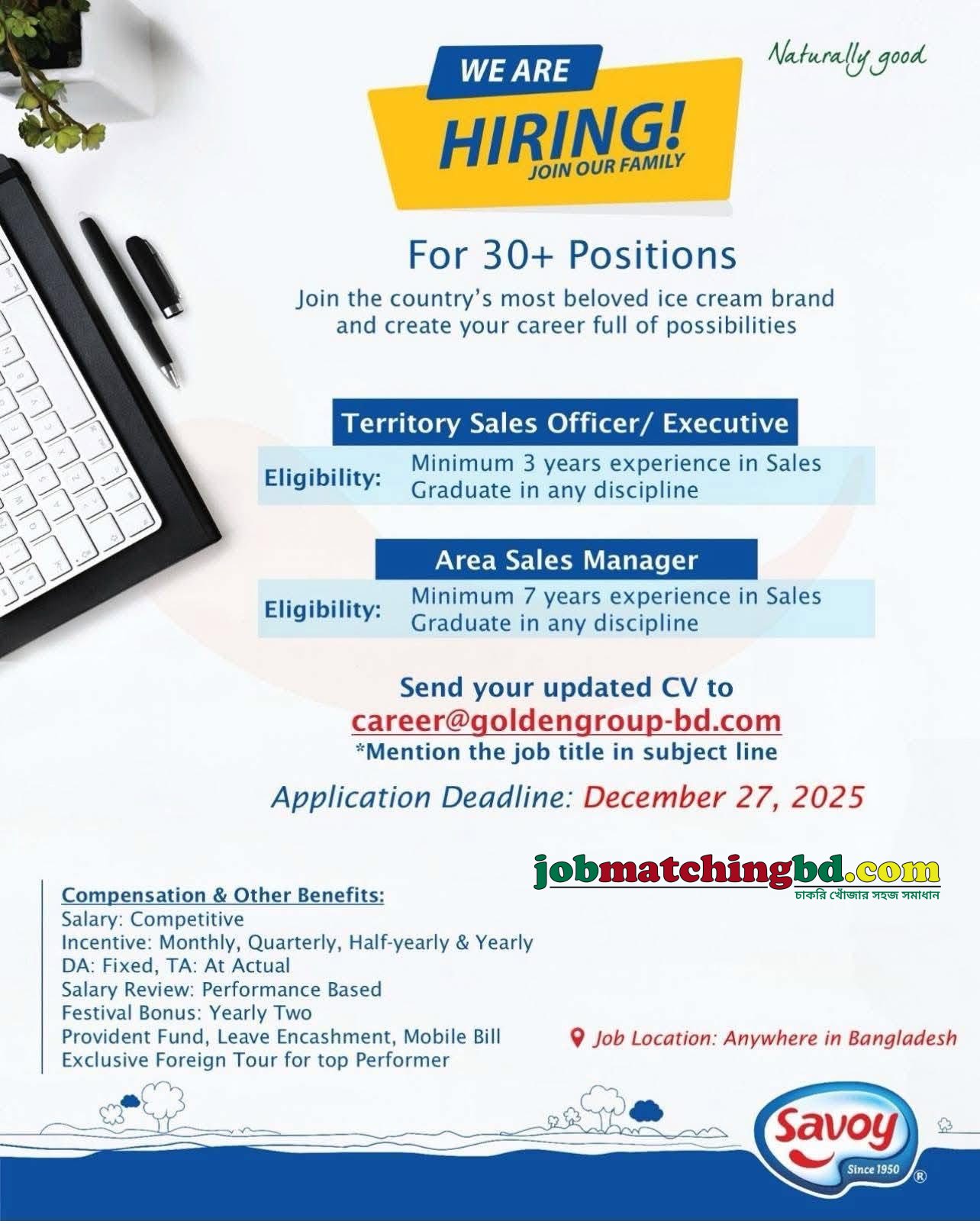 Sales Job in Bangladesh