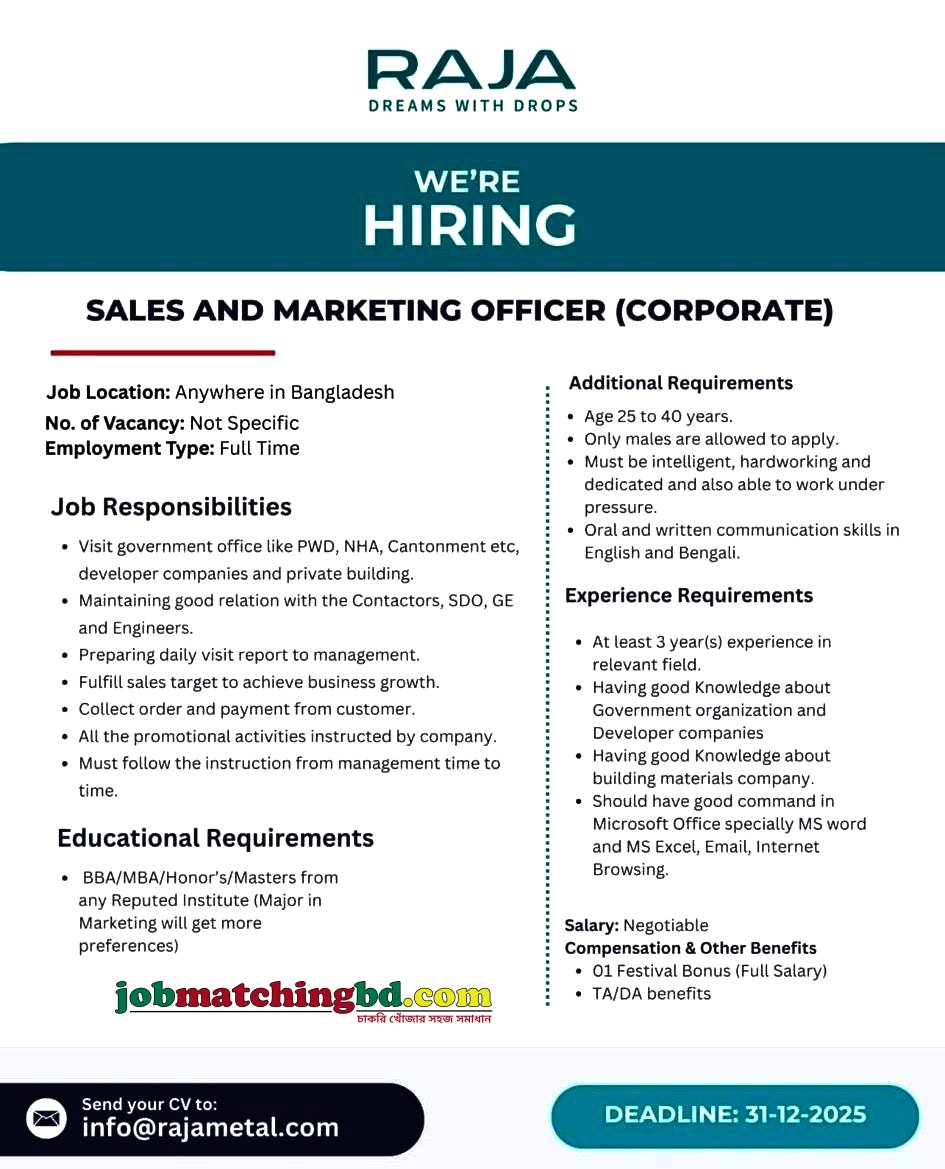 Sales and Marketing Jobs