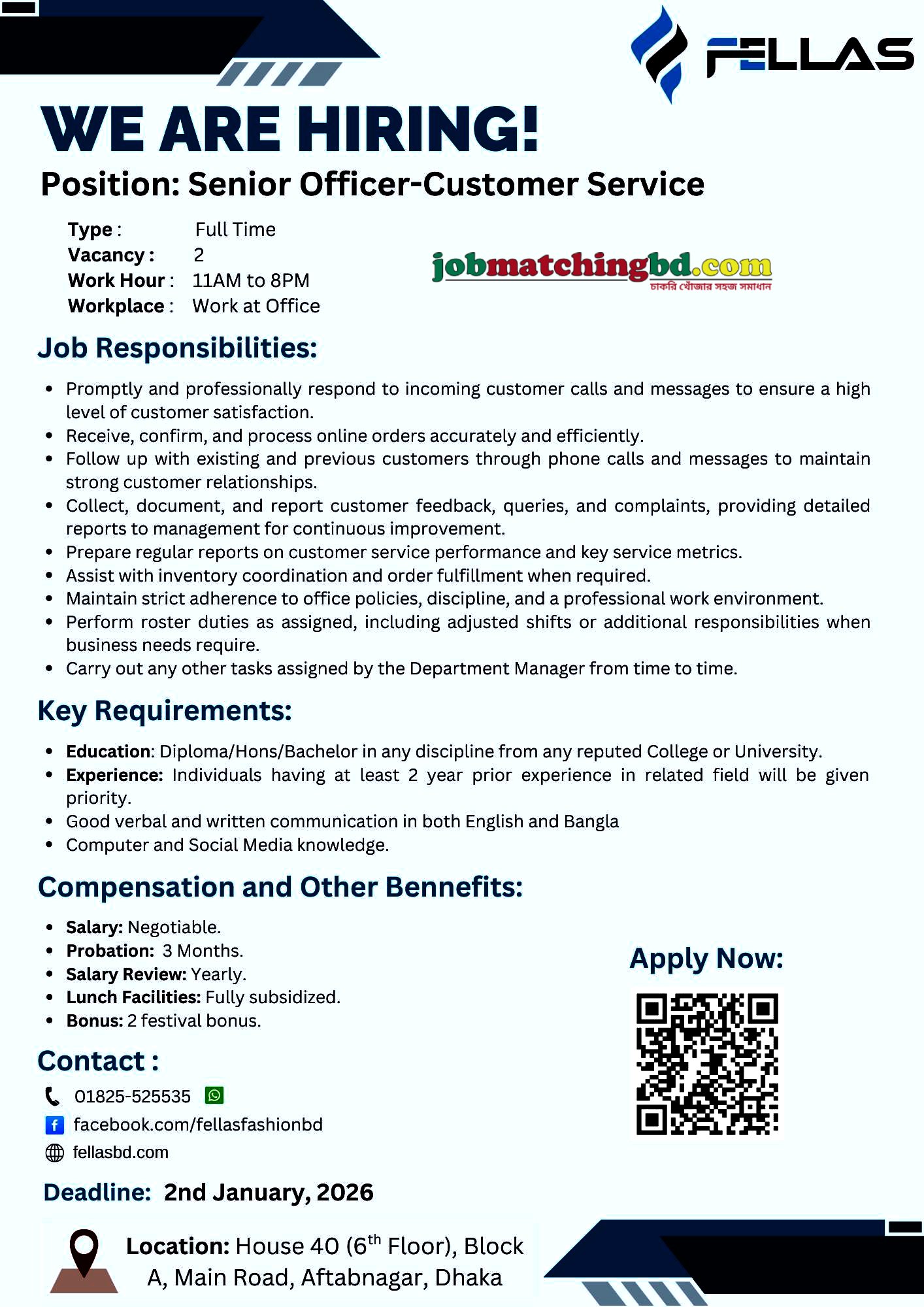 Customer Support Job