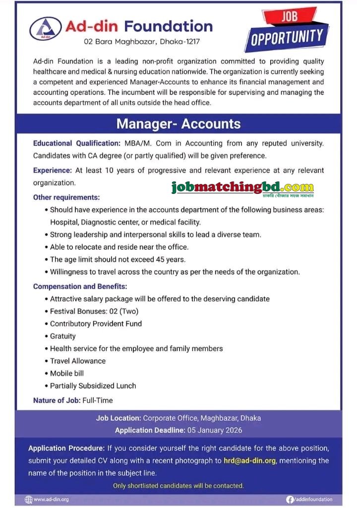 Accounts Finance Jobs