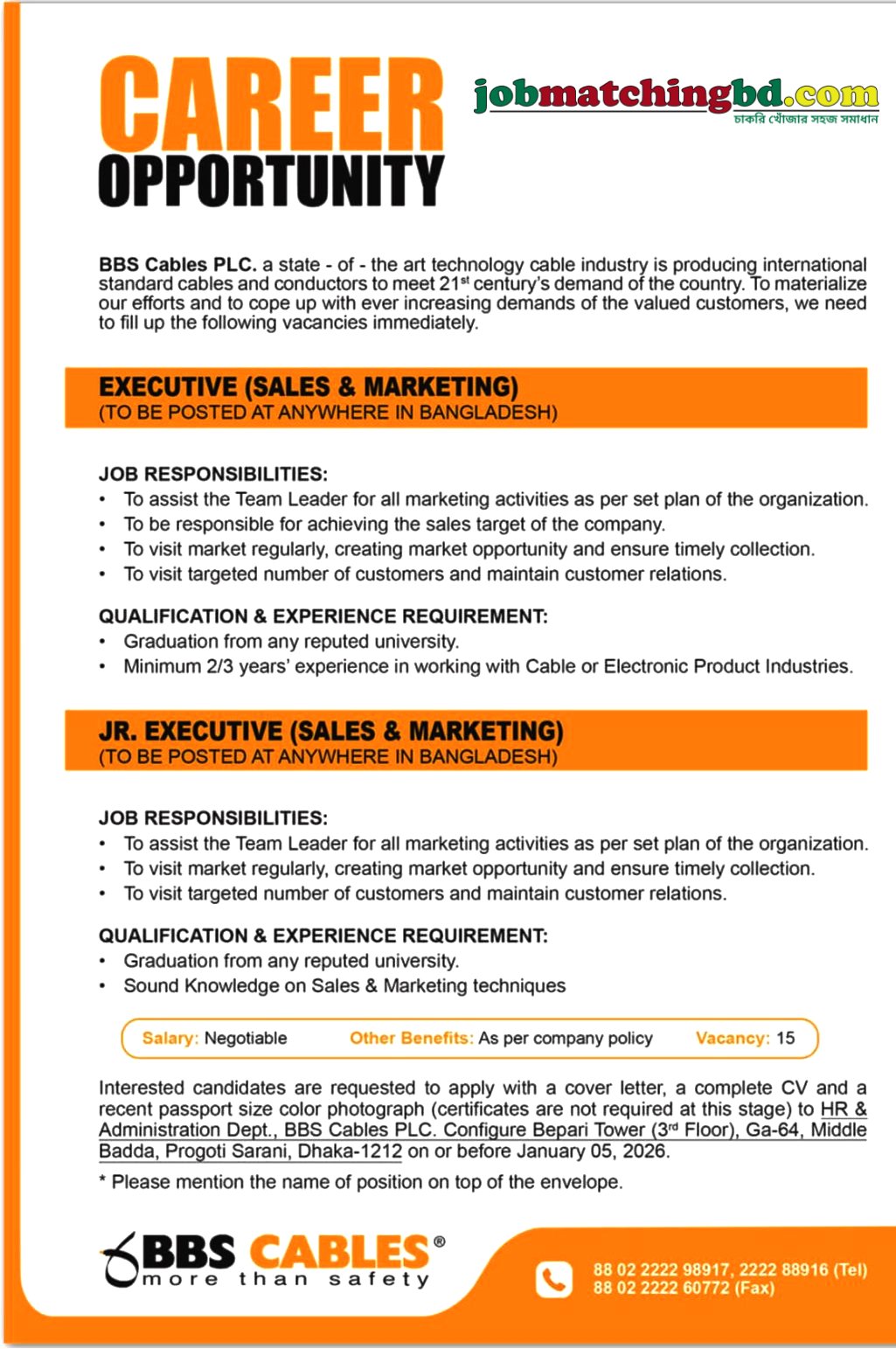 Sales Job in Dhaka