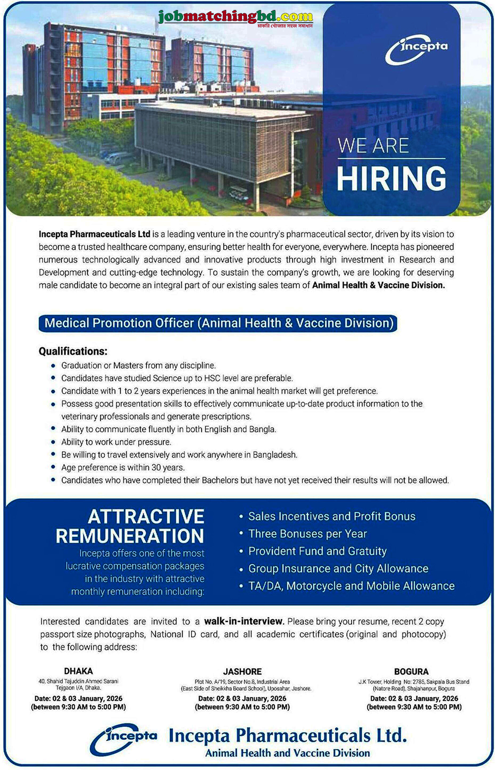 Pharma Job in BD