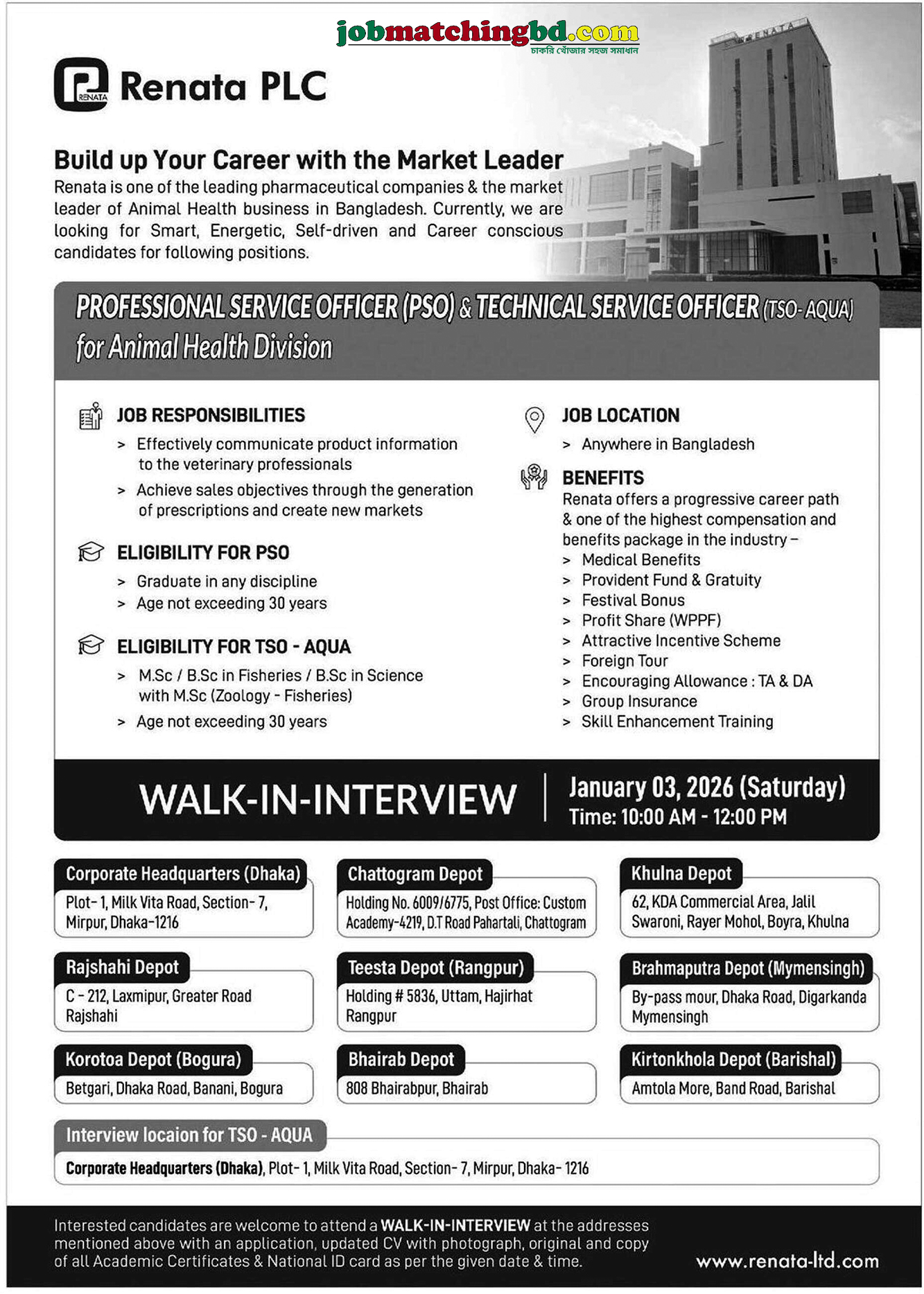 Pharma Job in BD