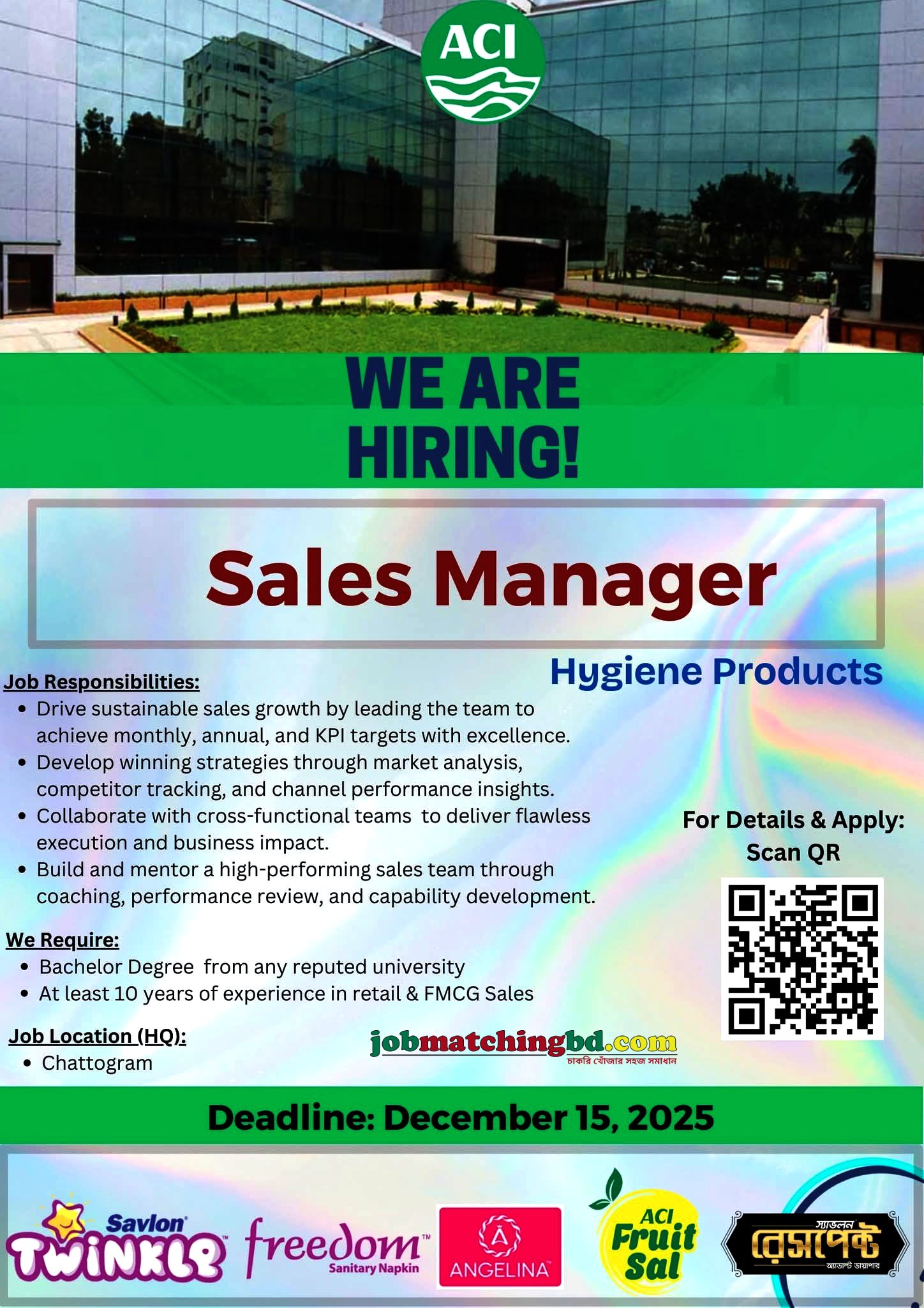 Sales Job in Dhaka