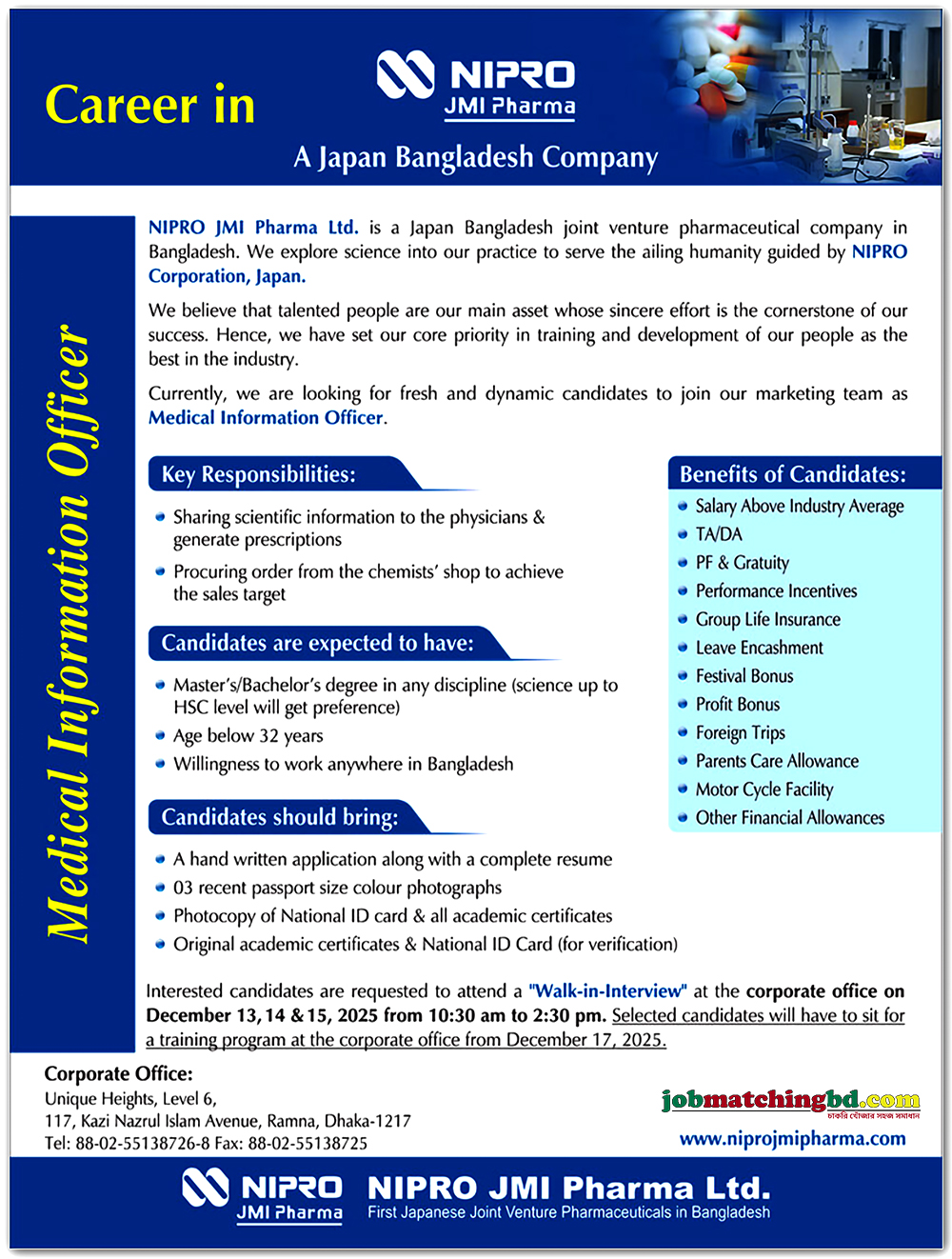 Pharmaceutical Jobs in BD
