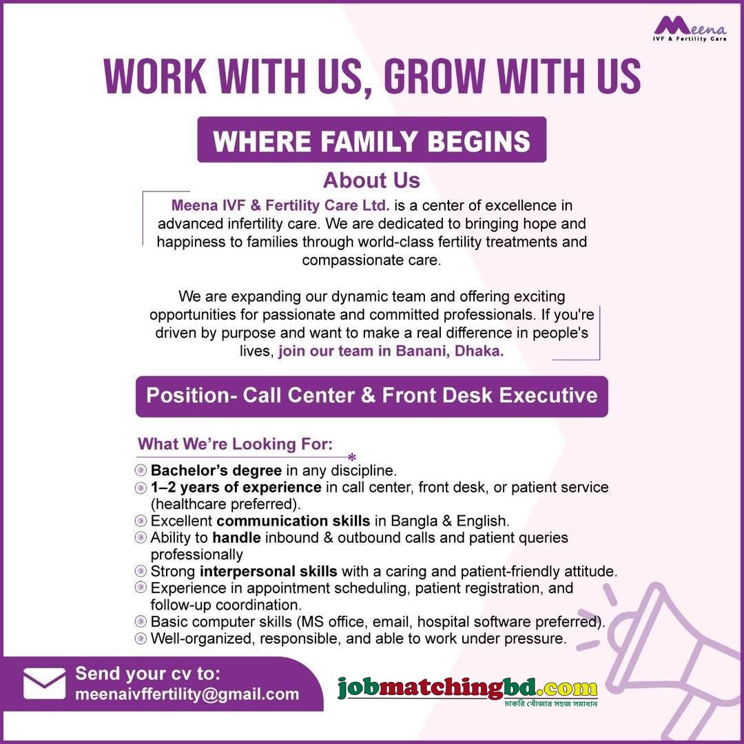 Call Center Jobs Circular