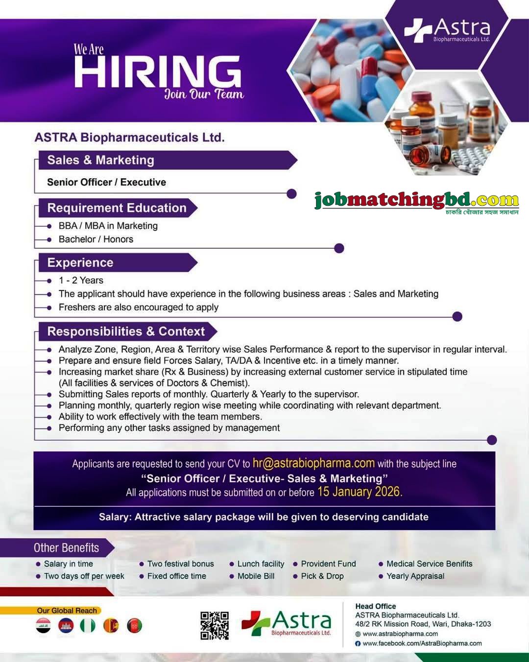 Pharma Job in BD