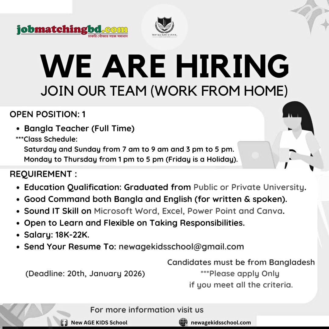Teacher Jobs in Bangladesh