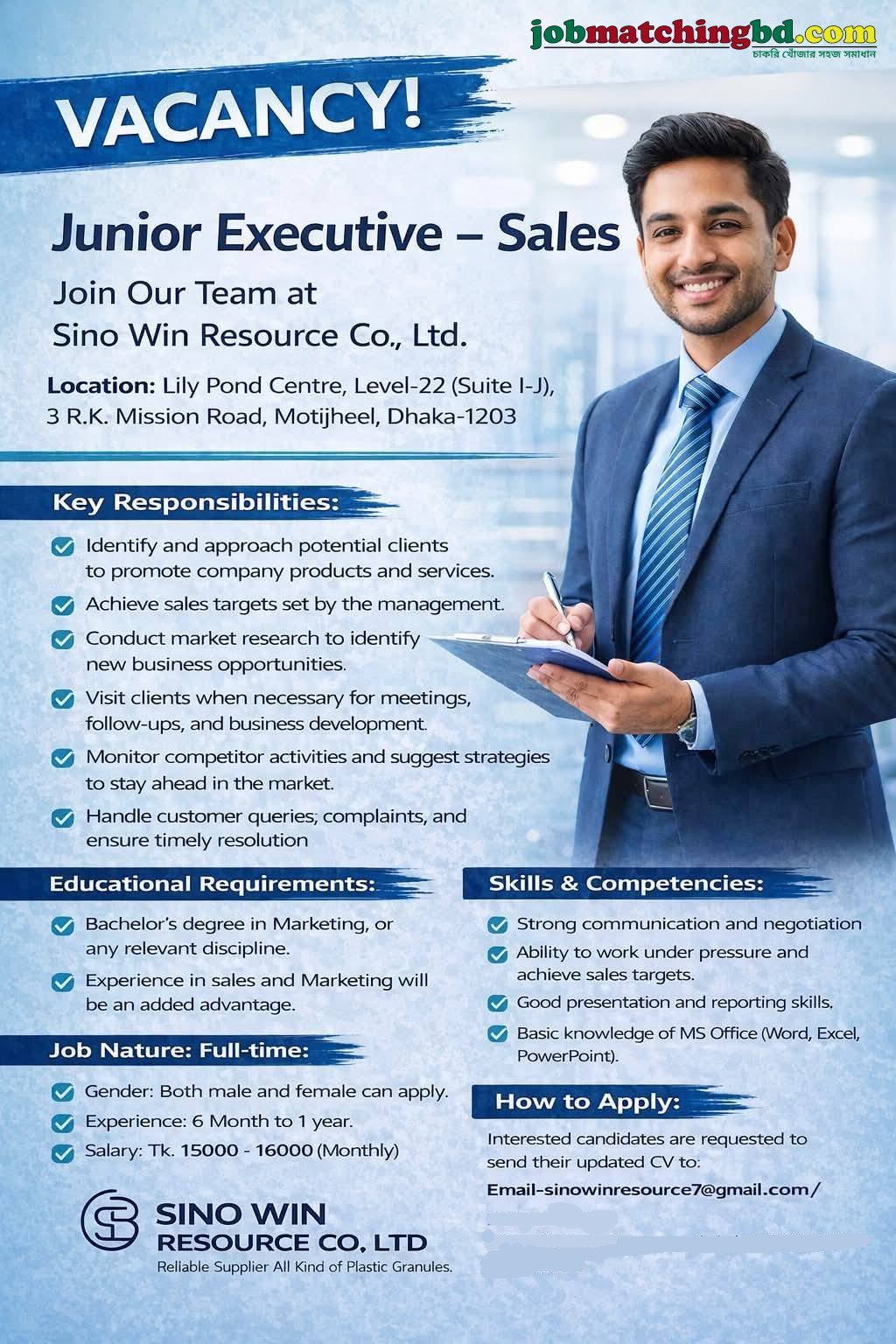 Sales Job in Dhaka