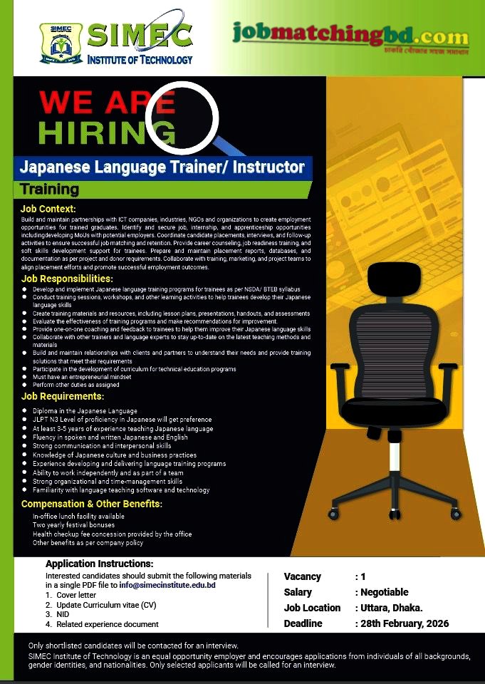 Language Trainer Jobs