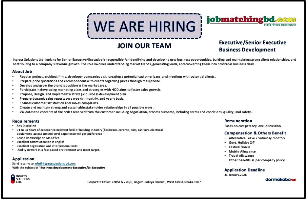 Business Development Executive