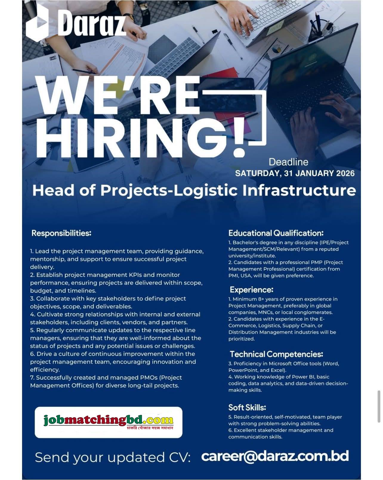 Logistics Job in Bangladesh