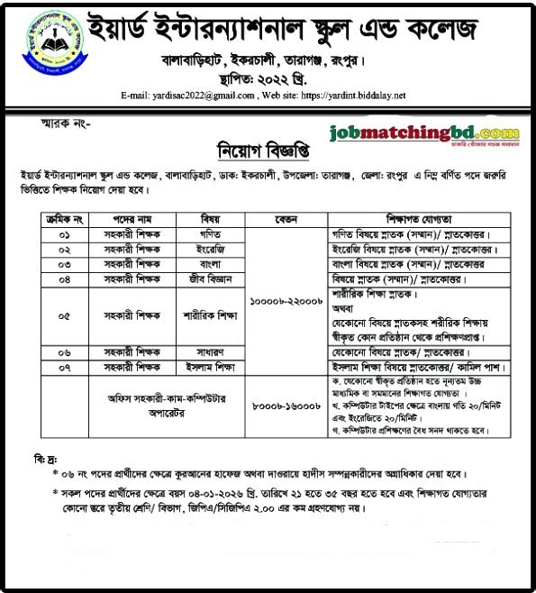 Teaching Jobs