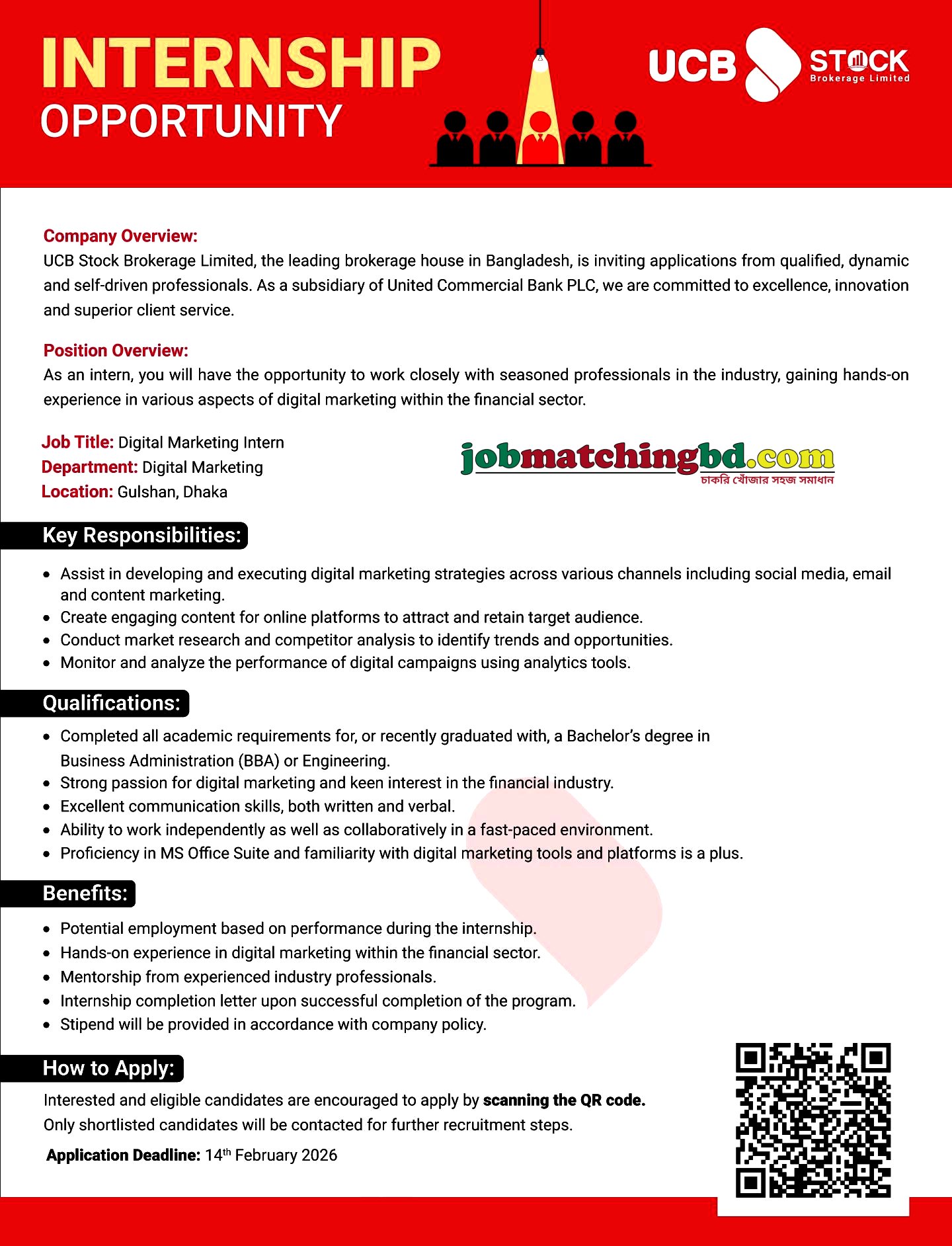 Internships in Dhaka