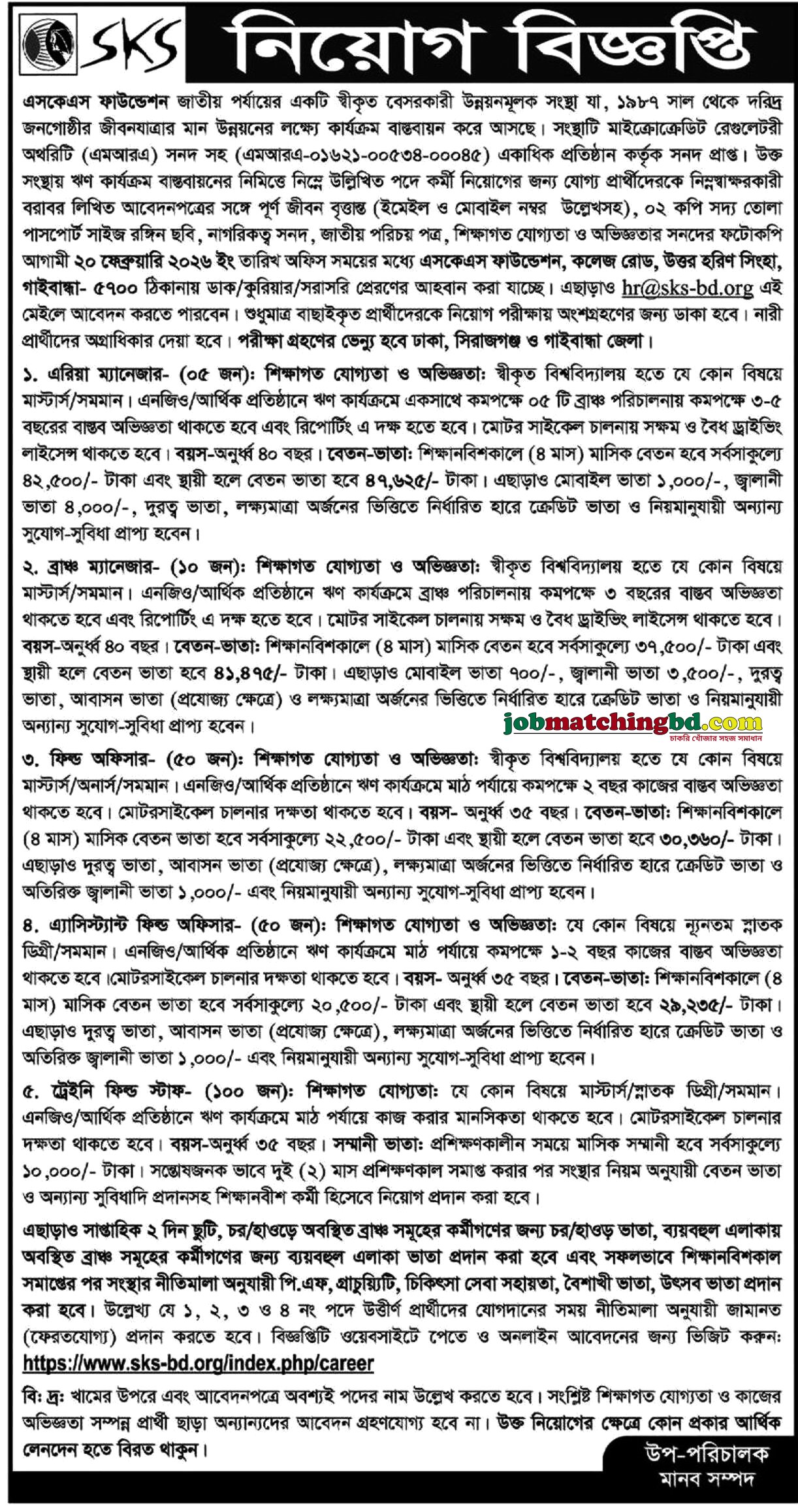 New Ngo Job Circular