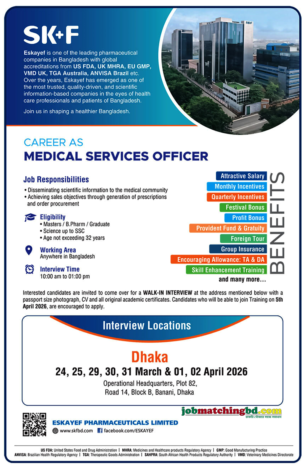 Pharmaceutical Jobs in BD 2026