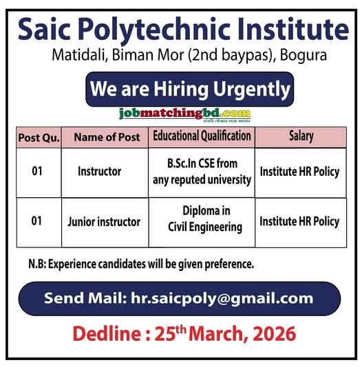 Education Job Circular