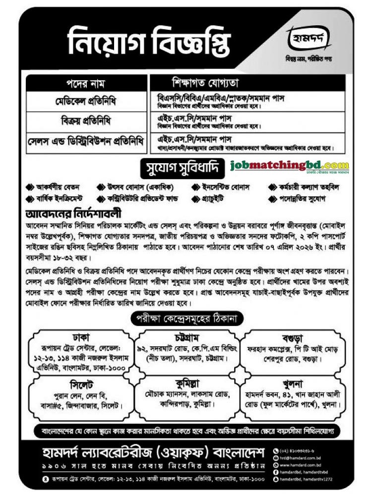 Laboratories Job Circular
